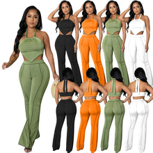 Load image into Gallery viewer, Sexy solid color two-piece set AY3050
