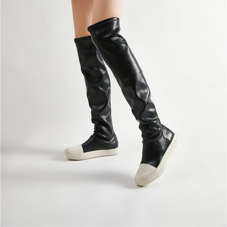 Fashion solid color boots HPSD291