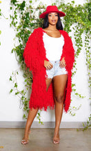 Load image into Gallery viewer, Fashion tassel cardigan coat AY3169
