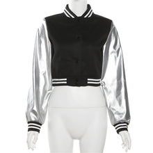 Load image into Gallery viewer, Fashion patchwork baseball jacket AY3150
