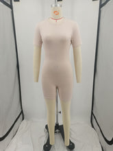 Load image into Gallery viewer, Straight tube jumpsuit shorts AY2777
