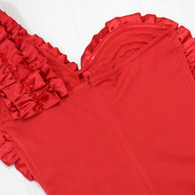 Load image into Gallery viewer, Fashionable and sexy one shoulder dress AY3637
