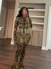 Load image into Gallery viewer, Sexy skinny long-sleeved slightly flared two-piece set AY3670
