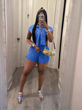 Load image into Gallery viewer, Two piece jumpsuit shorts suit
