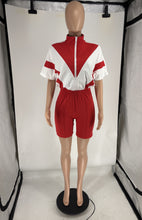 Load image into Gallery viewer, Short-sleeved shorts bat sleeve sports suit
