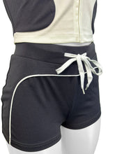 Load image into Gallery viewer, Slim Fit Double Top Sports Short Sleeve Shorts Set
