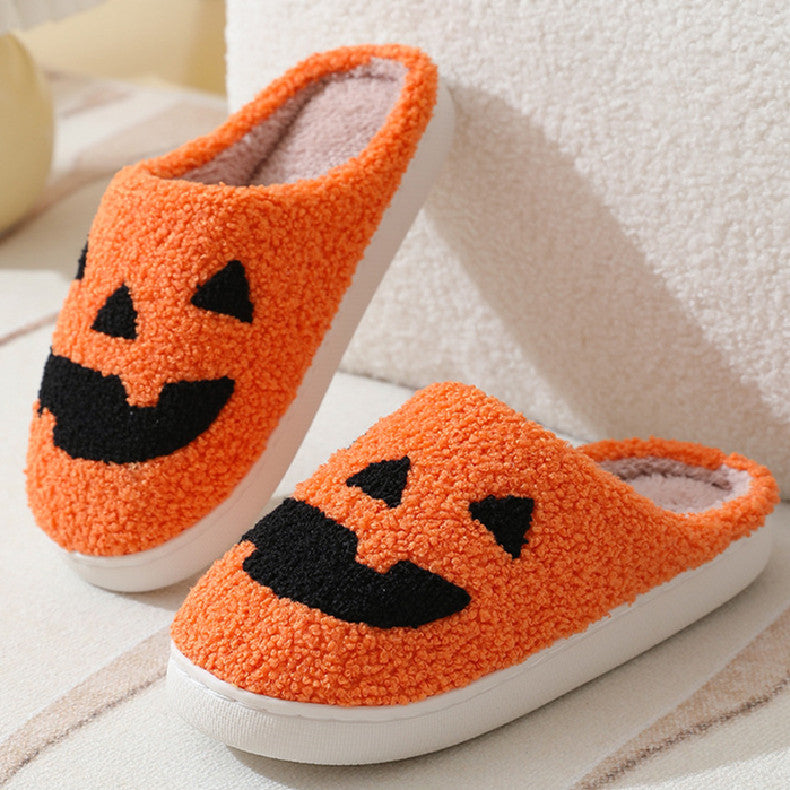Halloween pumpkin cotton slippers  HPSD295