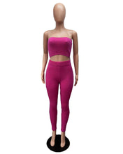 Load image into Gallery viewer, solid color knitted cardigan three piece set AY3157
