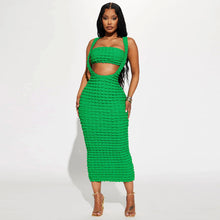 Load image into Gallery viewer, Two-piece long skirt set AY2842
