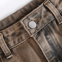 Load image into Gallery viewer, Fashion pocket denim pants（AY2857
