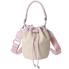 Load image into Gallery viewer, Fashion straw woven bucket bag（AB2117
