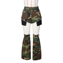 Load image into Gallery viewer, Camouflage hot pants set AY3057
