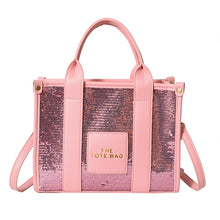 Load image into Gallery viewer, Fashion sequin tote bag（AB2116
