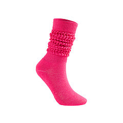 Hot selling color mid tube trendy pile socks AE4139