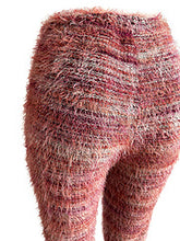 Load image into Gallery viewer, Colorful striped plush personalized plush pants pile up pants AY3325
