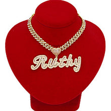 Load image into Gallery viewer, Letter splicing necklace(Custom letters) AE4141
