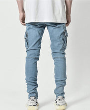 Load image into Gallery viewer, Casual men&#39;s fashion denim overalls AY3399
