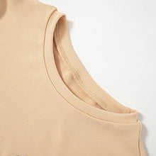 Load image into Gallery viewer, street solid color tight fitting short sleeved top and shorts casual set AY3466
