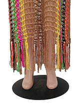 Load image into Gallery viewer, Striped fringe knitted beach skirt AY3440
