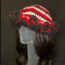 Load image into Gallery viewer, Adult lace beanie hat fashion and versatile ruffle pullover hat AE4147
