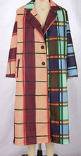 Load image into Gallery viewer, Printed woolen long coat AY3266
