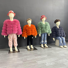 Load image into Gallery viewer, Hot selling children&#39;s fur coat AY3248
