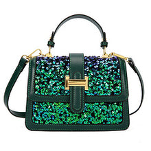 Load image into Gallery viewer, Fashion sequin crossbody small square bag AB2153
