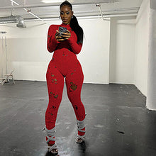 Load image into Gallery viewer, Fashionable knitted hollow out jumpsuit（AY3292
