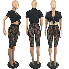 Load image into Gallery viewer, Fashion sexy mesh two-piece set AY3405
