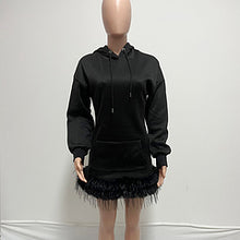 Load image into Gallery viewer, Fashion hooded dresses AY3348
