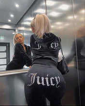 Load image into Gallery viewer, Fashion velvet two-piece set AY3310
