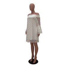 Load image into Gallery viewer, Fashion polka dot pineapple sleeve dress AY3415
