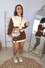 Load image into Gallery viewer, Fashion baseball suit short skirt suit AY2545
