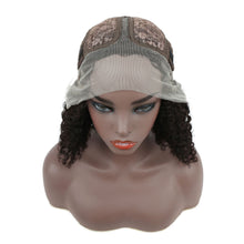 Load image into Gallery viewer, Human hair T-shaped lace bob curly wave wigs（AH5029）
