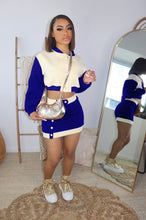 Load image into Gallery viewer, Fashion baseball suit short skirt suit AY2545
