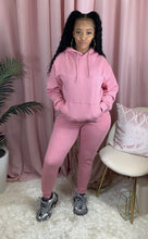 Load image into Gallery viewer, Solid color sweater casual two-piece suit（AY1382）
