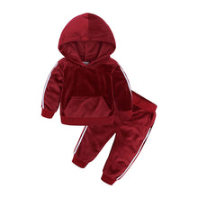 Load image into Gallery viewer, Hot selling children&#39;s hooded sweater set(A1161-1)
