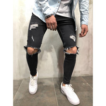 Load image into Gallery viewer, Hot selling ripped denim pants
