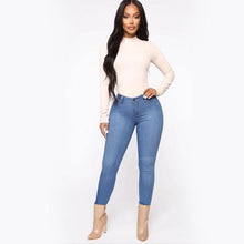 Load image into Gallery viewer, Hot selling skinny solid color high stretch jeans(Only pants)
