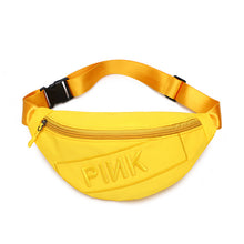 Load image into Gallery viewer, PINK candy color belt bag (normal product, non-brand)

