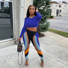 Load image into Gallery viewer, Sexy stitching solid color two-piece set（AY2204）
