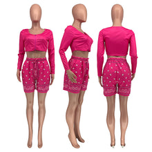 Load image into Gallery viewer, Fashion casual sports two-piece set AY2742

