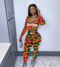 Load image into Gallery viewer, Snack long sleeve two-piece suit
