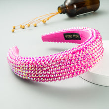 Load image into Gallery viewer, Hot selling flash diamond broad brim headband
