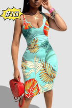 Load image into Gallery viewer, Sexy Tie Dye Long Dress（AY2218）
