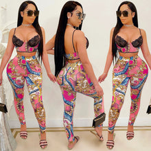 Load image into Gallery viewer, Milk silk digital printing suit AY1212
