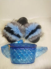 Load image into Gallery viewer, Waist side bag and slippers set
