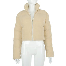 Load image into Gallery viewer, Solid color warm cotton jacket(A11263)
