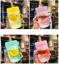 Load image into Gallery viewer, Hot sale cute fruit popsicle type water cup portable
