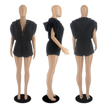 Load image into Gallery viewer, Diamond check hooded Rompers AY2153
